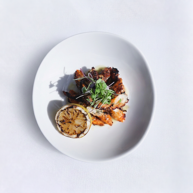 GRILLED OCTOPUS.